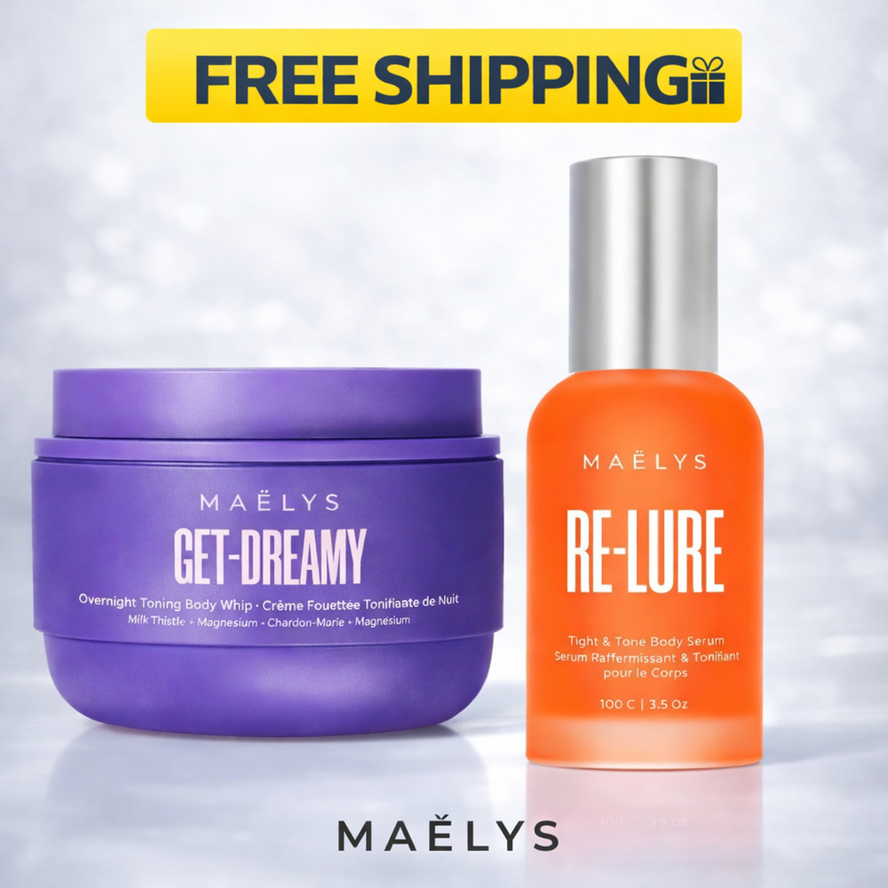 Maelys Body Care Set Re-Lure Serum + Get Dreamy Cream Firming Tightening NEW